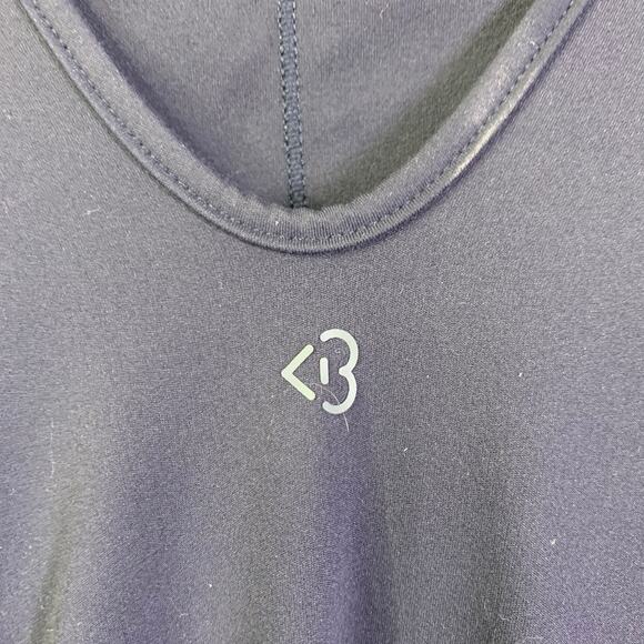 BLOGILATES Peek A Boo‎ Onesie 1X Plus Jumpsuit Flare Leg Pilates Workout NWT - Picture 13 of 16